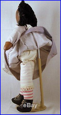 Cloth Dolls by Pris Arkoian Handpainted Black AA African American 15