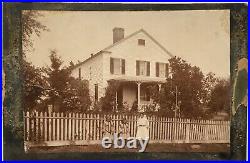Collection 12 Antique Howes Brothers Cabinet Card Photos Victorian Houses Homes