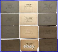 Collection 12 Antique Howes Brothers Cabinet Card Photos Victorian Houses Homes