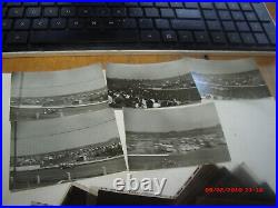 Collection of antique 1950s automobile racing photos and negatives. Cars, drivers