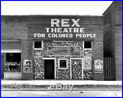 Colored Movie Theater #1 Photo Leland Mississippi 1937