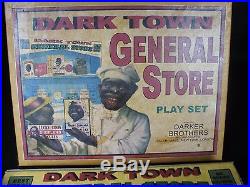 DARK TOWN GENERAL STORE CHILD'S PLAY SET BLACK AMERICANA TOY AUNT JEMIMA SAMBO