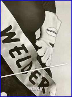 DENISE DARCEL MISS WELDER 1952 EUTECTIC FLUSHING QUEENS NY Welding BW RARE PHOTO