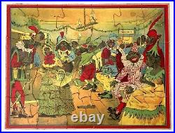 Darktown Fancy Ball Parker Bros puzzle antique black americana racial caricature