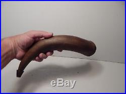 Dated 1798 Etched Powder Horn Named To Yaft Freemen, Pennsylvania Freed Slave