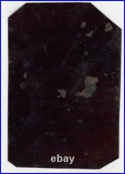 Dignified African American Lady 1860 Elegant Black Woman 1/4 Plate Tintype
