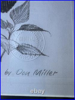 Don Miller Fly Away Free, Little Bird First Edition Signed Lithograph