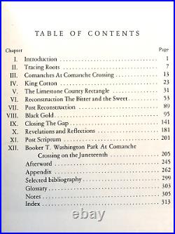 Doris Hollis Pemberton JUNETEENTH AT COMANCHE CROSSING Signed, Black Americana