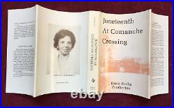 Doris Hollis Pemberton JUNETEENTH AT COMANCHE CROSSING Signed, Black Americana