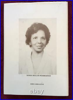 Doris Hollis Pemberton JUNETEENTH AT COMANCHE CROSSING Signed, Black Americana