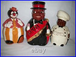 Drummer Man Cookie Jar Black Americana Htf Jar