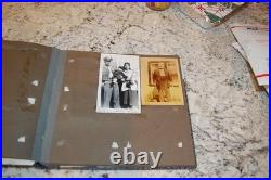 Early African American Photos Old Car Black White album kids women men military