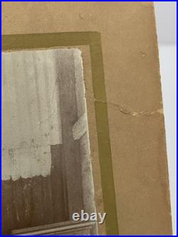 Early Fruit Stand El Paso Texas San Antonio St. Storefront Cabinet Card Photo