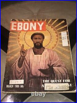 Ebony Magazine HOLY GRAIL 1969 QUEST FOR A BLACK JESUS CHRIST Very Rare