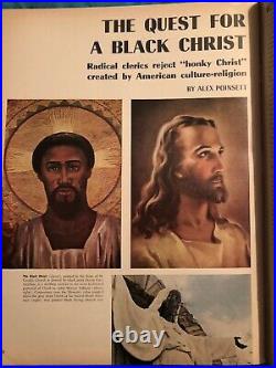 Ebony Magazine HOLY GRAIL 1969 QUEST FOR A BLACK JESUS CHRIST Very Rare