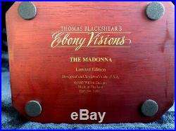 Ebony Visions Figurine The Madonna Thomas Blackshear Willitts 1995