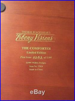 Ebony Visions The Comforter Signed by Thomas Blackshear 1st Issue BOX COA