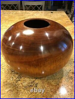 Ed Moulthrop Black Walnut Turned Wooden Bowl
