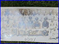 Estate VTG Large 46 x 8 U. S. Army Military Group Photograph Panoramic Photo