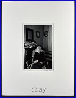 Eva RUBINSTEIN, Portrait of Annie Amis, 1972, SIGNED Original Silver Print Photo