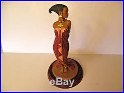 Evening Rose #2905 Personal Author Signature Thomas Blackshear Ebony Visions