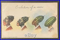 Evolution Of A Cn Black Americana Postcard Early 1900s