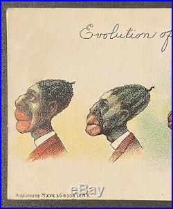 Evolution Of A Cn Black Americana Postcard Early 1900s