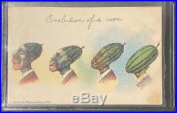 Evolution Of A Cn Black Americana Postcard Early 1900s
