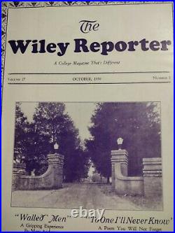 Extremely Rare 1930 Wiley College The Wiley Reporter Melvin B Tolson poems