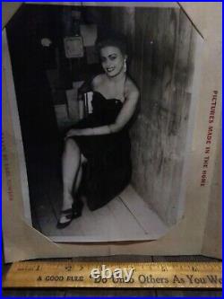 Extremely Rare Billy Holiday Photo in Paradise Valley night club from Detroit Mi