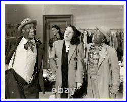 FIGHT THAT GHOST (1946) Set of 12 vintage original 8x10s for Black horror comedy