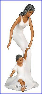 FIRST STEP, African American Figurine, Mother & Child, 6 Tall, NIB