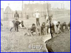 Football African American Team, Circa 1900s Framed