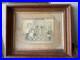 Football African American Team, Circa 1920's Framed