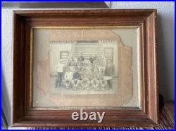 Football African American Team, Circa 1920's Framed