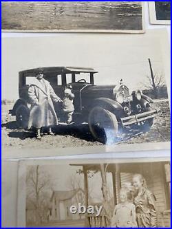 Found Photo Lot Fulton Indiana Great Lakes Family People Pics WWI Era 1918 300+