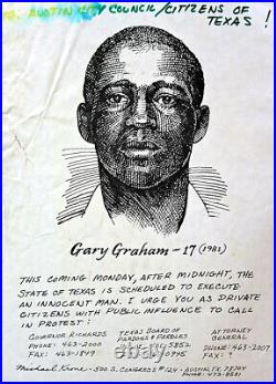 Gary Graham Arrested At 17, CIVIL Rights Worker, Claimed Innocence Executed Tx