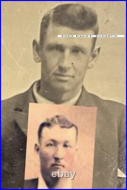 Genuine Billy The Kid & Regulator Gang Member Billy Wilson Tintype Photo