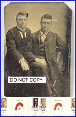 Genuine Billy The Kid & Regulator Gang Member Billy Wilson Tintype Photo Genuine Billy The Kid & Regulator Gang Member Billy Wilson Tintype Photo