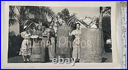 George Fulmer Press Photos Negatives & Newspaper 1953 SARSAPARILLA Florida COA