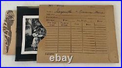 George Fulmer Press Photos Negatives & Newspaper 1953 SARSAPARILLA Florida COA