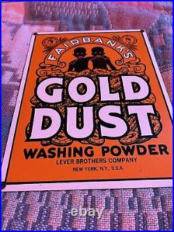 Gold Dust Washing Powder black Americana Heavy Porcelain Steel