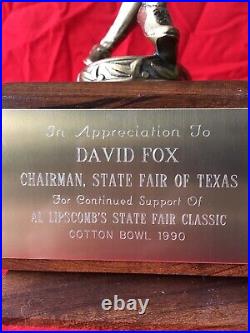 Grambling vs Prairie View Al Lipscomb State Fair Classic trophy 1990