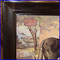 Green River Inn Sign Original c1899 Kentucky Whiskey Advertising Black Americana