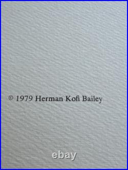 H Kofi Bailey Print Set BLACK AMERICANA COLLECTION FAMOUS PORTRAIT Listed Rare