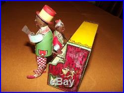 Ham And Sam Minstral Band By Strauss 1921 Wind Up Toy Operates Nice