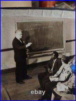 HBCU College's Slavery Question on the Board 3 Colored Students unknown col