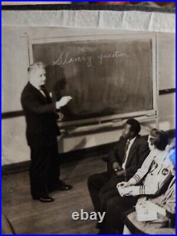 HBCU College's Slavery Question on the Board 3 Colored Students unknown col