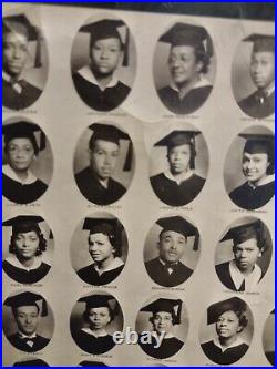 HBCU College'sRare 1938 Kentucky State industrial college Graduation photo