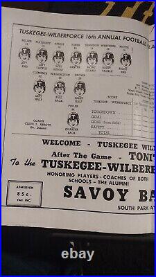 HBCU College1945 Tuskegee vs Wilberforce Comiskeys White Sox Park Chicago